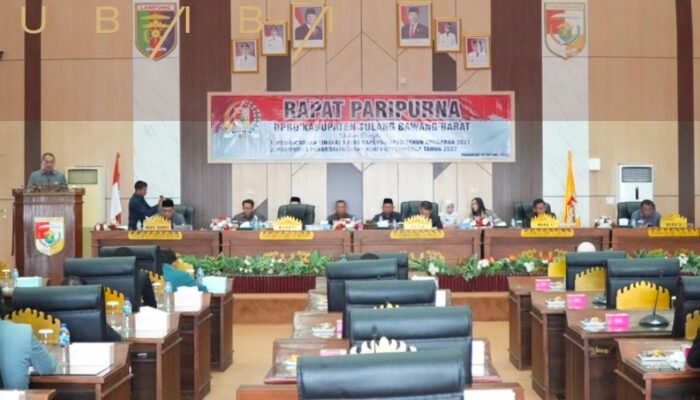 Bupati Tubaba Sampaikan Raperda APBD 2027, Dorong Regulasi Berpihak pada Kepentingan Masyarakat