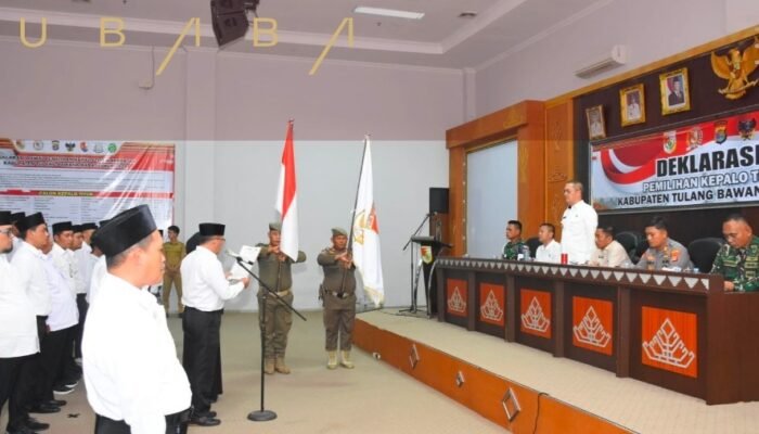 Bupati Novriwan Jaya Paparkan 5 Program Prioritas Pembangunan Tubaba dalam Deklarasi Damai Pilkati Serentak 2026