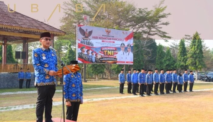 Refleksi Hari Kesaktian Pancasila 2026: Sekda Tubaba Dorong Pembangunan Berkeadilan Hingga Tingkat Tiyuh