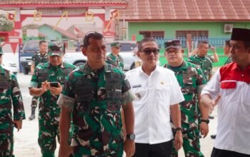 Sekda Tubaba Dampingi Kasdam XXI/Radin Inten Tinjau KDMP di Pulung Kencana dan Tirta Kencana